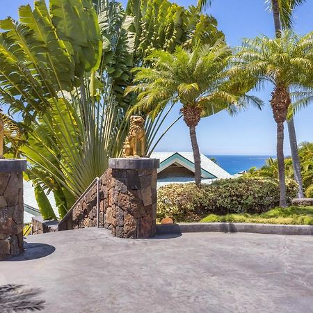 Waterfall House - Hawaii Кайлуа Кона Екстериор снимка