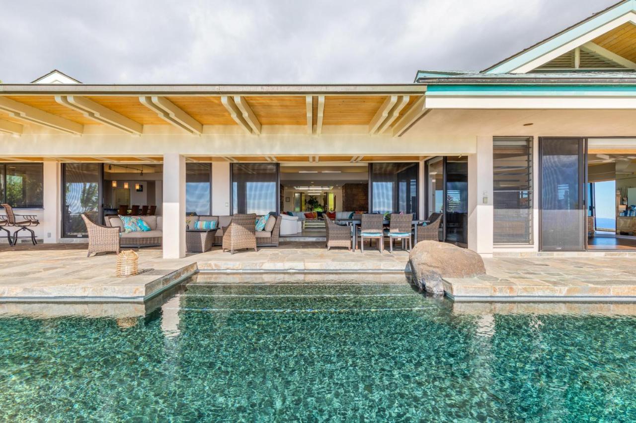 Waterfall House - Hawaii Кайлуа Кона Екстериор снимка