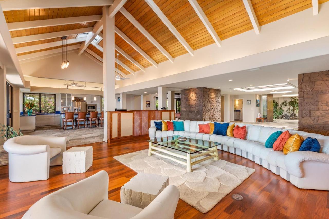 Waterfall House - Hawaii Кайлуа Кона Екстериор снимка