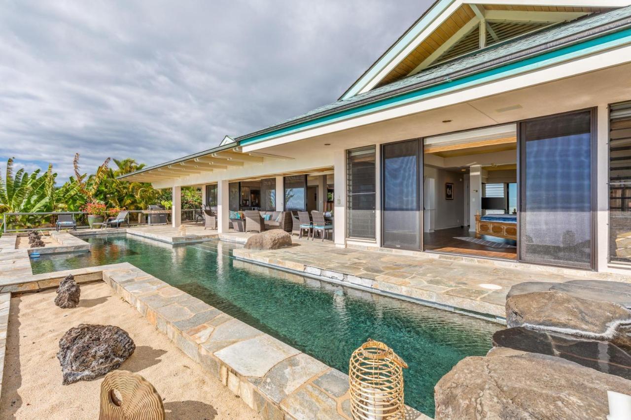 Waterfall House - Hawaii Кайлуа Кона Екстериор снимка